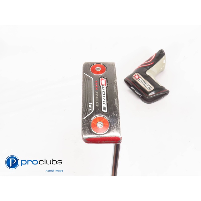 Odyssey O’Works Red 1W S 34.5″ PUTTER w/Cover 441594