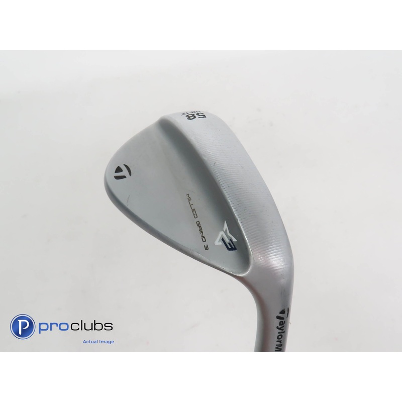 TaylorMade Milled Grind 3 Chrome HB 58*(12*) Wedge – DG S200 Stiff Flex – 367146