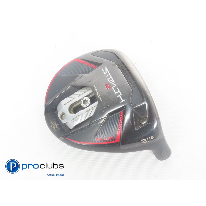 TaylorMade Stealth 2 Plus+ 15* 3 Wood – Head Only – R/H – 383993