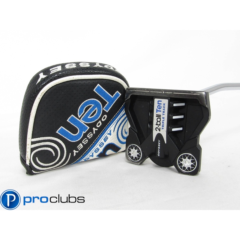 Tour Issue! ODYSSEY 2-BALL TEN TRIPLE TRACK SINGLE BEND PUTTER STROKE LAB (TC#)