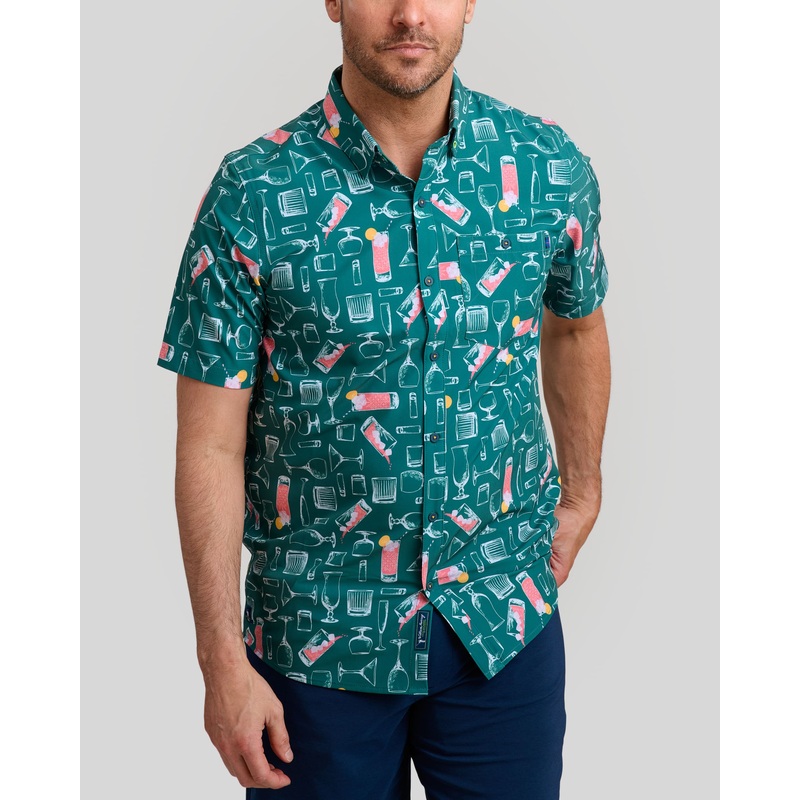 Azalea Cocktail Men’s Button Down