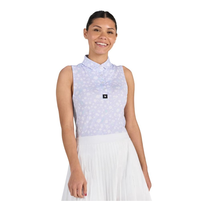 Bad Birdie Women’s Baby Lush Sleeveless Polo