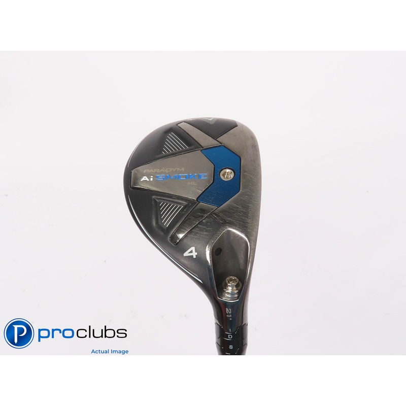 Callaway PARADYM Ai Smoke HL 21* 4 Hybrid – Vanquish 5 Regular Flex – 444269