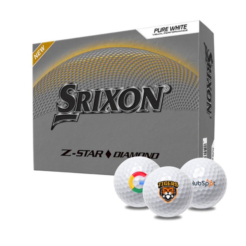Custom Logo Srixon Z-Star Diamond Golf Balls