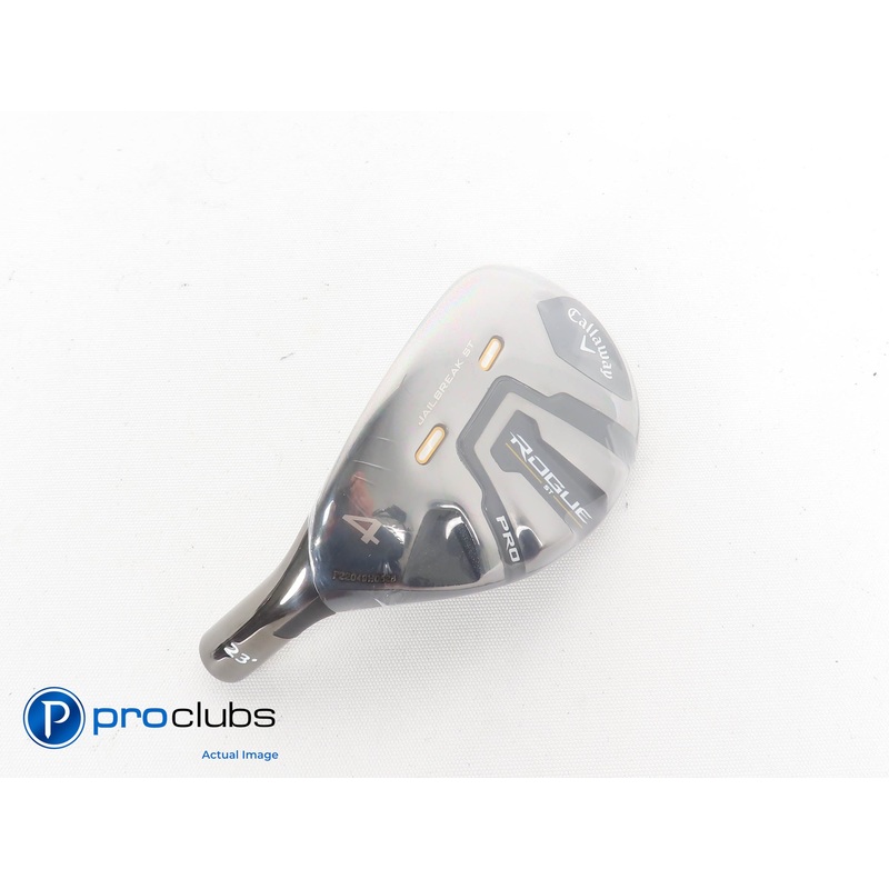 New! Left Handed Callaway Rogue ST PRO 23* 4 Hybrid – Head Only – 333404