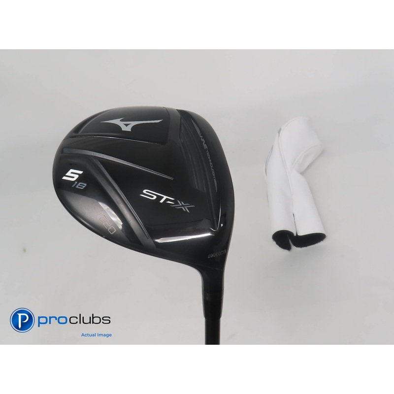 Nice Ladies Mizuno ST-X 220 18* 5 WOOD w/Cover – Helium 4F1 Ladies Flex 385713