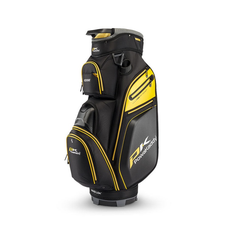 Powakaddy Edge Golf Cart Bag – Black/Yellow
