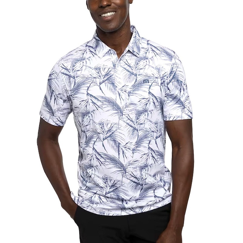 TravisMathew Around The Bay Golf Polo White – 23 Men