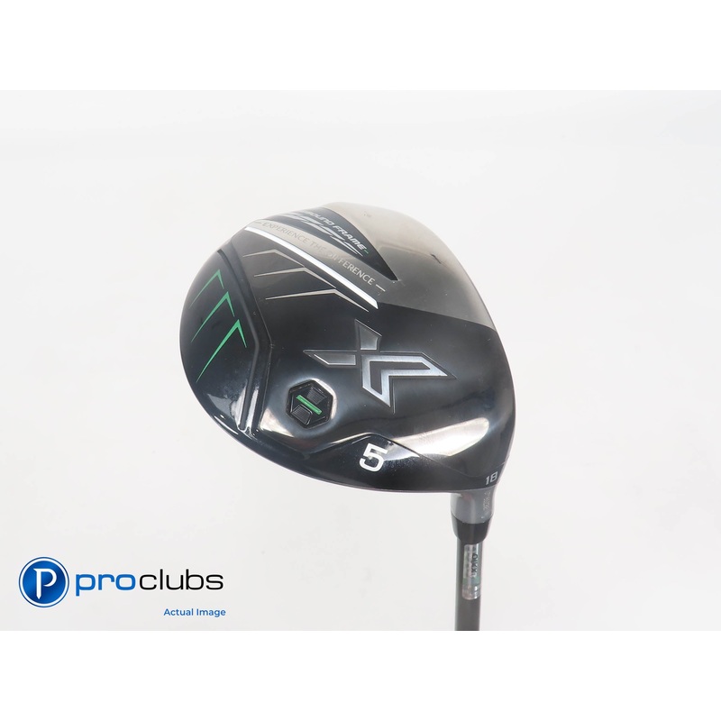 XXIO 12 Black 18* 5 Wood – Miyazaki AX-II DST 46g Stiff Flex – 380037