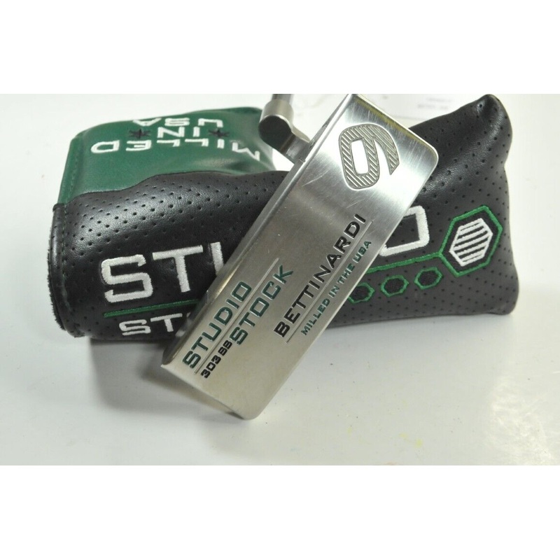 Bettinardi 2023 Studio Stock 9 Spud Neck 35″ Putter Right Steel w/ Cover #189027