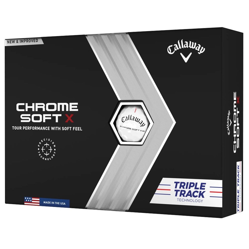 Callaway Chrome Soft X Triple Track Golf Balls (Prior Generation)