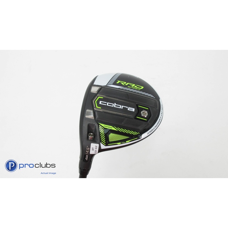 Left Handed Cobra Radspeed 14.5* 3 Wood – UST Mamiya Helium Senior Flex 357256