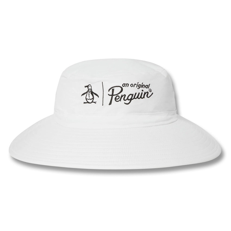 Original Penguin Solar Ventilated Boonie Golf Hat Bright White – SS23 Men