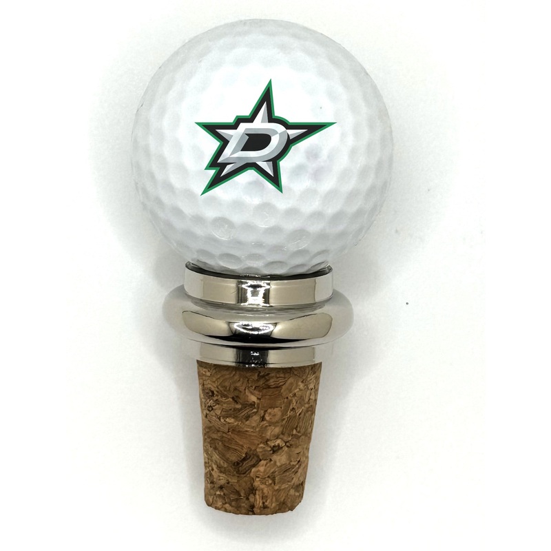 Team Golf DAL Stars Cork Wine Stopper
