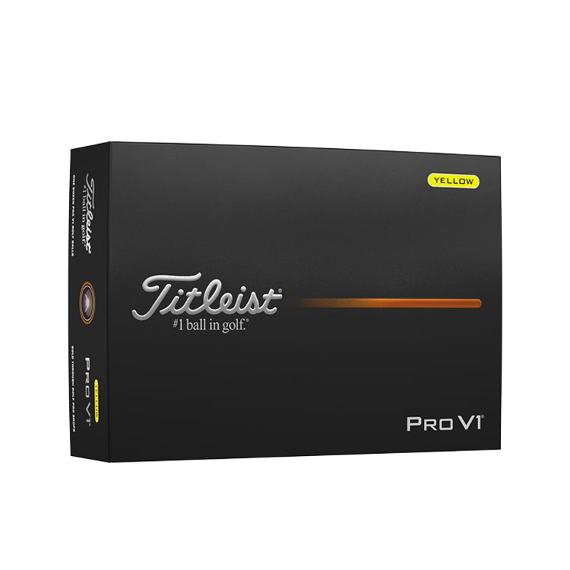 Titleist Pro V1 Golf Balls – Yellow