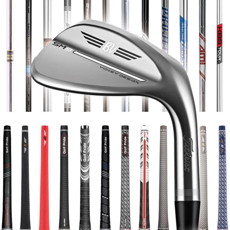 Titleist SM9 Tour Chrome T-Grind Custom Wedge