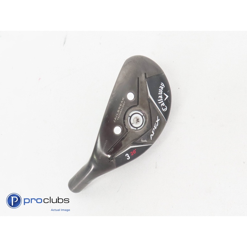 Left Handed 2019 Callaway Apex 20* 3 Hybrid – Head Only L/H – 244483