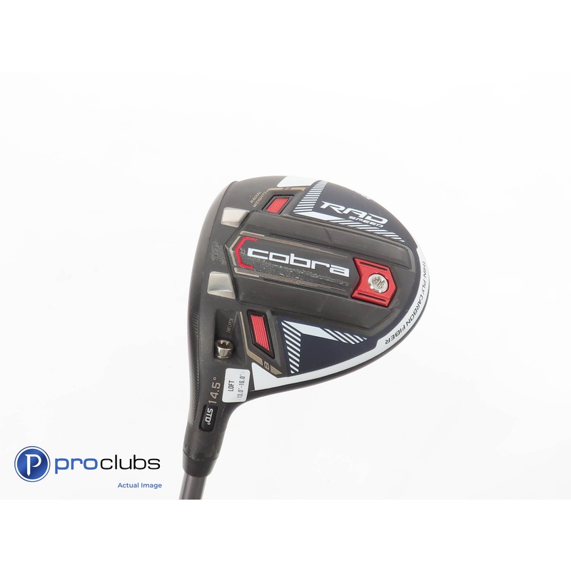 Left Handed Cobra RAD Speed 14.5* 3 WOOD Peacoat – Riptide CB 50g Regular 375935