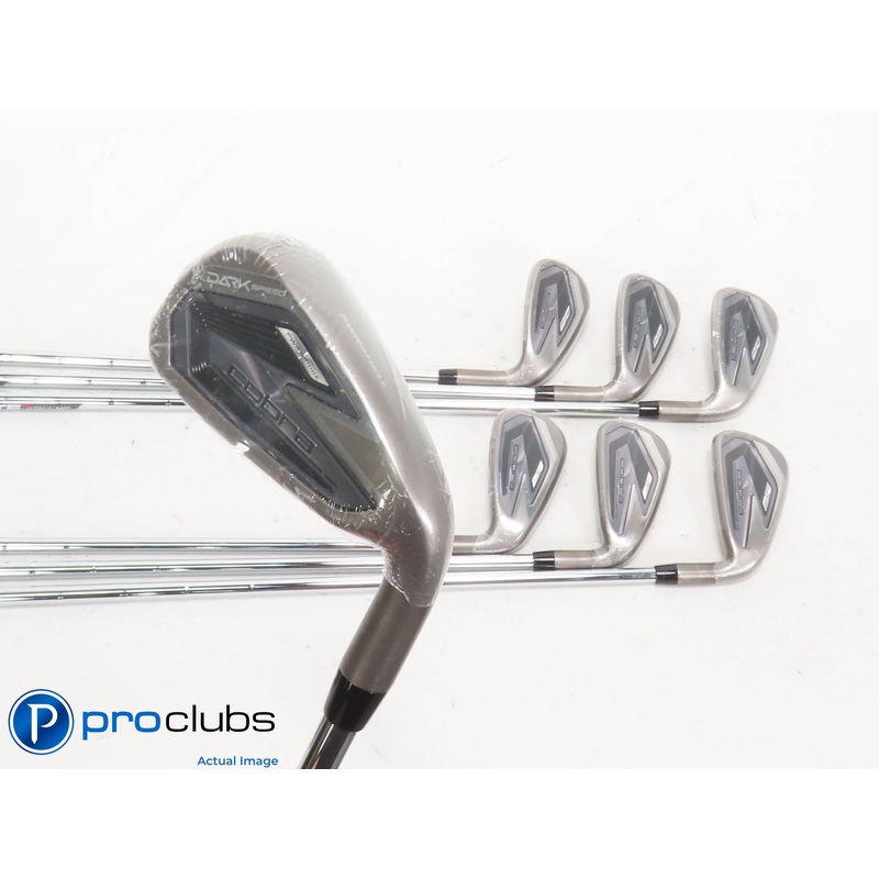 New! Cobra DARKSPEED 5-PW, GW IRON SET – Elevate MPH 95g Stiff Flex – 422695
