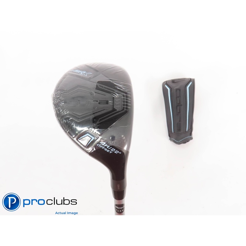 NEW Ladies Cobra ’24 AIR-X Offset 22* 4 HYBRID w/HC Cobra 45 Ladies Flex 440731