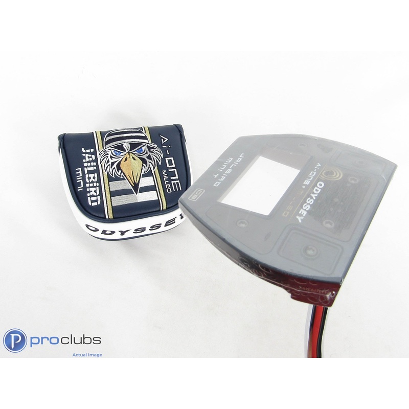 NEW! Odyssey Ai-One Milled Jailbird Mini-T DB 34″ Steel Shaft w/HeadCover-446557