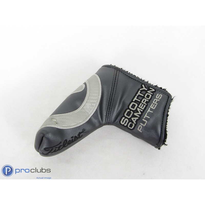 Circle T! Scotty Cameron Gray/Graphite “Industrial” Blade Headcover-447845
