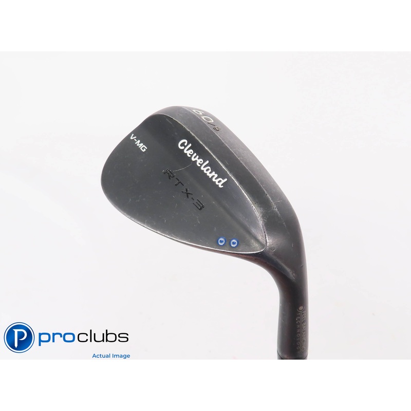 Cleveland RTX-3 V-MG Black 2 Dot 60*(9*) Wedge – X-Flex Steel – 448394