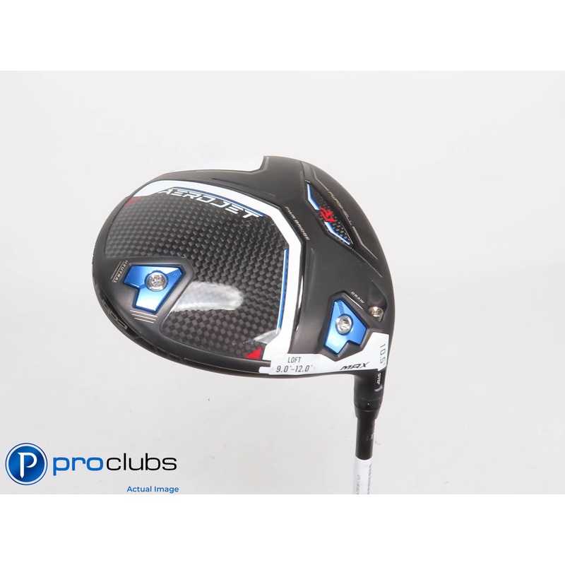 Cobra AEROJET MAX 10.5* DRIVER – UST Helium Black 4F2 Senior Flex – 409794