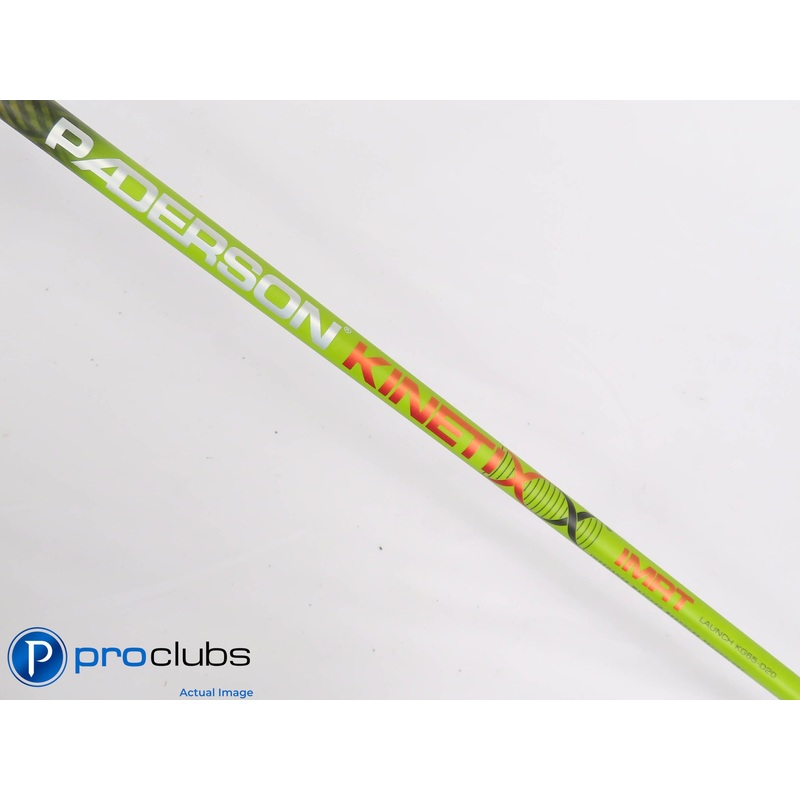 PADERSON KINETIXX BALLISTIC KG65-D20 Regular DRIVER SHAFT w/TaylorMade #441187