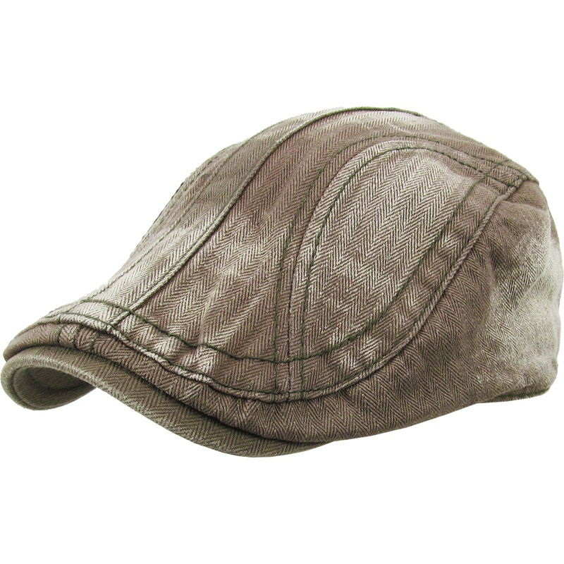 Solid Cotton Driver Cap Gatsby Newsboy Hat
