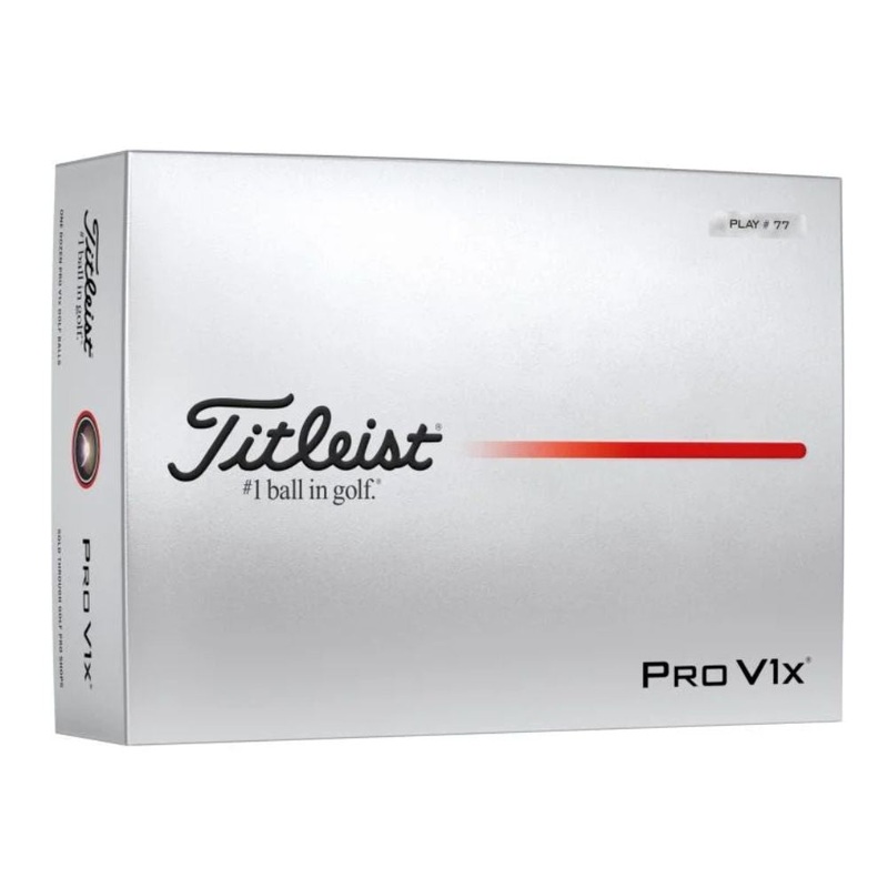 Titleist 2025 Pro V1x Golf Balls White Special Play Numbers