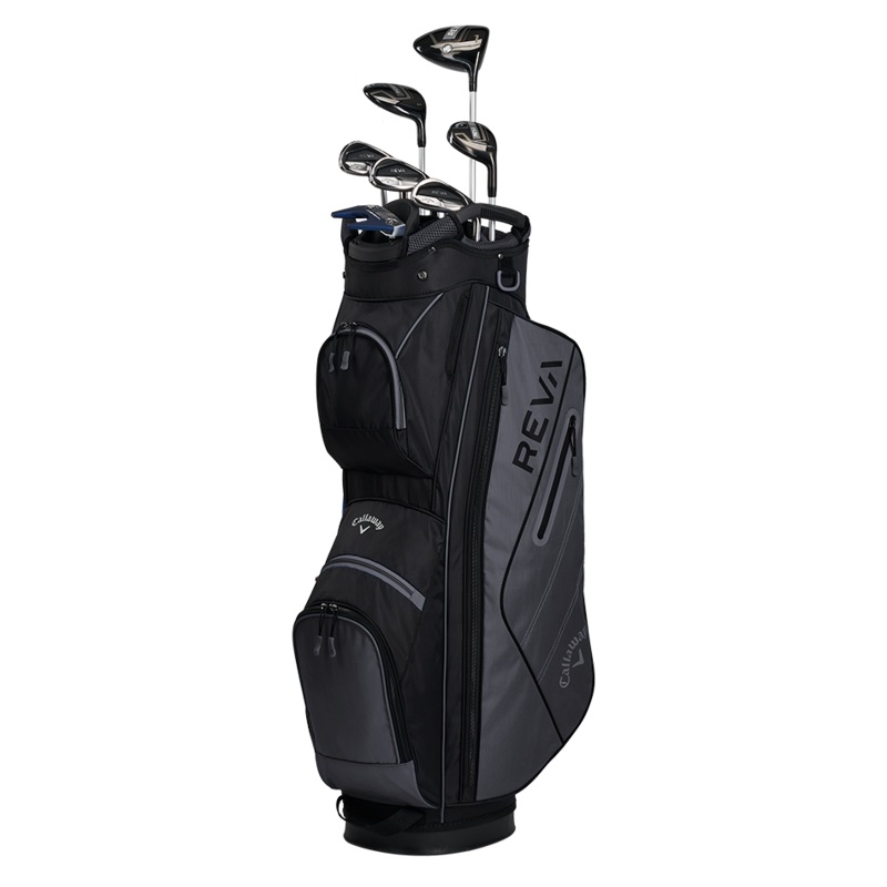 Callaway Women’s Reva 8 Piece Package Set – Black +1 Inch