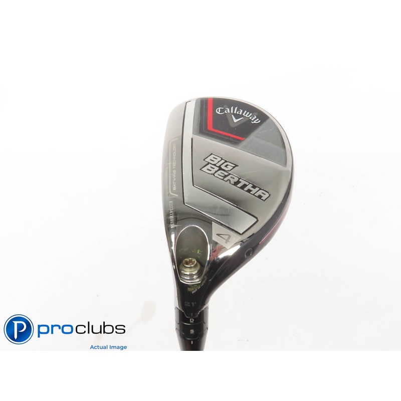 Left Handed Callaway 2023 BIG BERTHA 21* 4 Hybrid – UST Recoil Regular – 431659