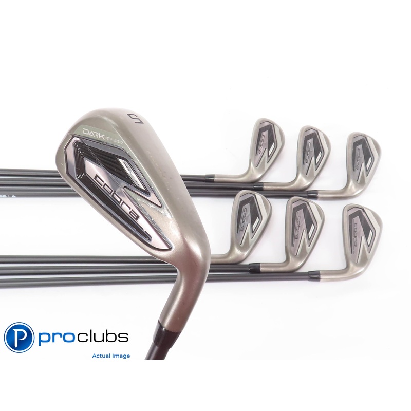 Nice Cobra DARKSPEED 5-PW,GW IRON SET -KBS PGI 65 Senior Flex Graph -1/2″ 443332