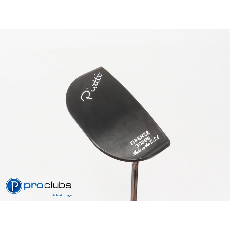 Nice Piretti FIRENZE 303SS Single Bend 35″ PUTTER w/ Super Stroke Flatso 407503