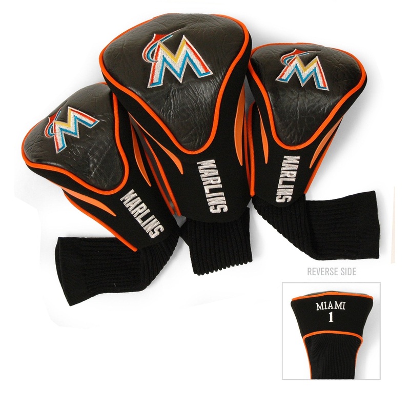 Team Golf Miami Marlins DR/FW Headcovers