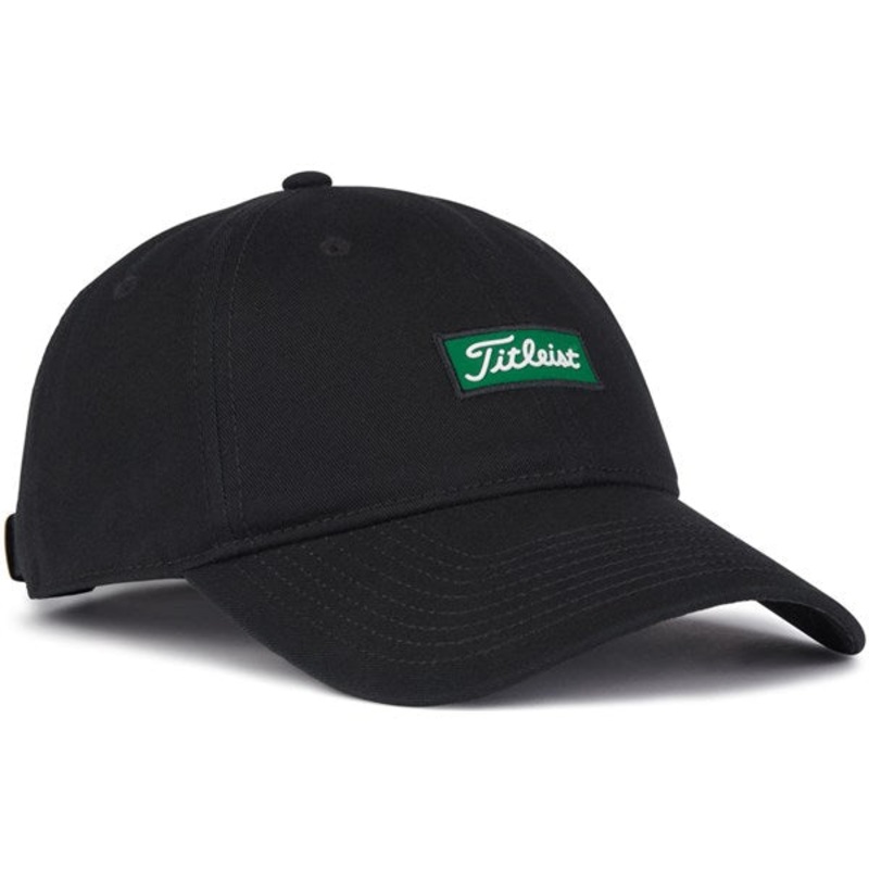 Titleist Shamrock Collection Charleston Garment Wash Golf Cap – Black/Green