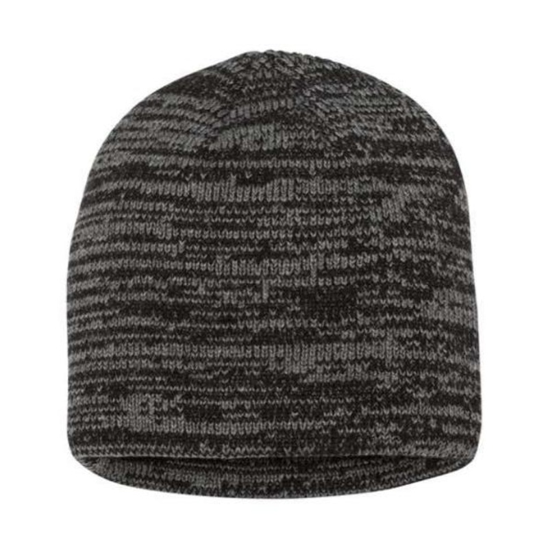 Custom Logo Sportsman 8″ Marled Knit Beanie