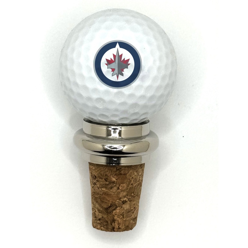 Team Golf WPG Jets Cork Wine Stopper