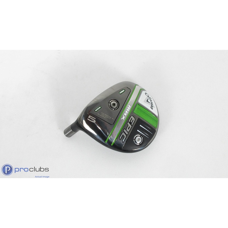 Excellent! Left Handed Callaway 21′ Epic MAX 18* 5 Wood – Head Only – 343548