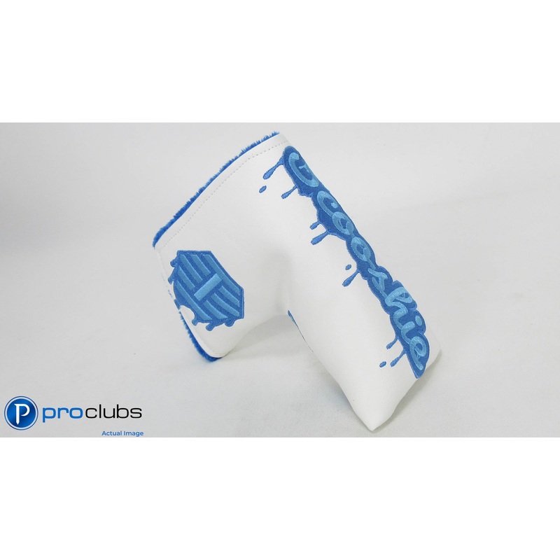 NEW BETTINARDI GEORGE GANKAS TOUR SCOOSHIE WHITE BLADE PUTTER HEADCOVER #344336