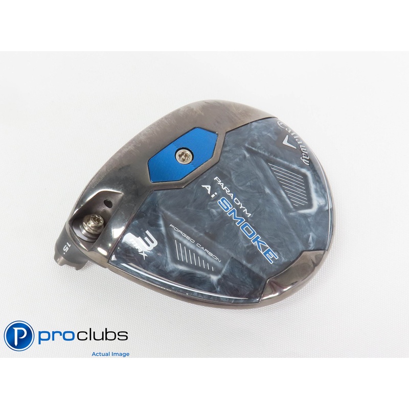 Nice Left Handed Callaway Ai Smoke MAX 15* 3 Wood HEAD ONLY 439459