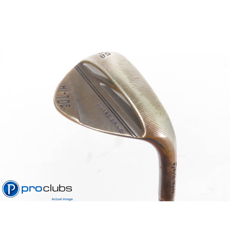 TaylorMade Milled Grind HI-TOE 3 58*(10*) WEDGE – KBS 115 Wedge Flex 434847
