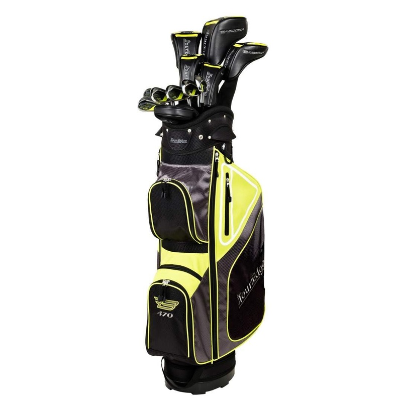 Tour Edge Men’s Bazooka 470 Black Steel Complete Set
