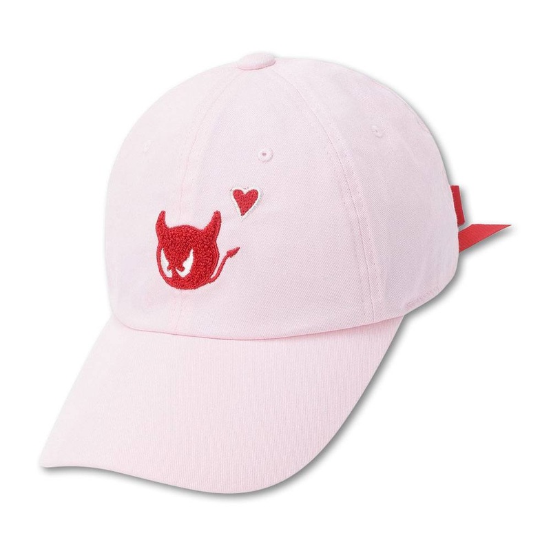 WAAC Waacky Point Ribbon Golf Cap Pink – 23 Women