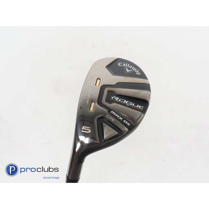 Left Handed Ladies Callaway Rogue ST MAX OS Lite 27* 5 Hybrid Ladies Flex 371125