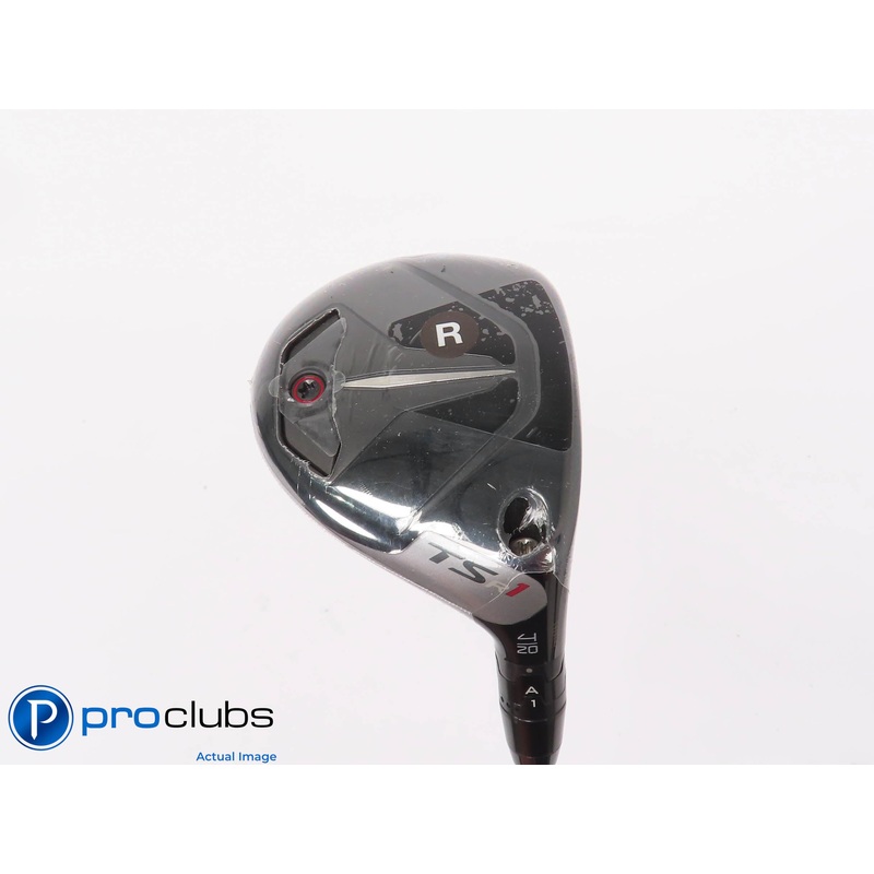 New! Titleist TSR1 20* 4 Hybrid – Mitsubishi MMT 50g Regular Flex – 443756