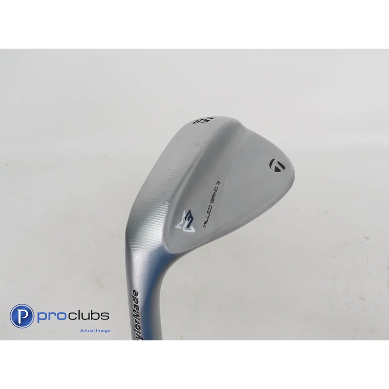 Nice Left Handed TaylorMade Milled Grind 3 58*(11*) WEDGE S200 Stiff Flex 366634