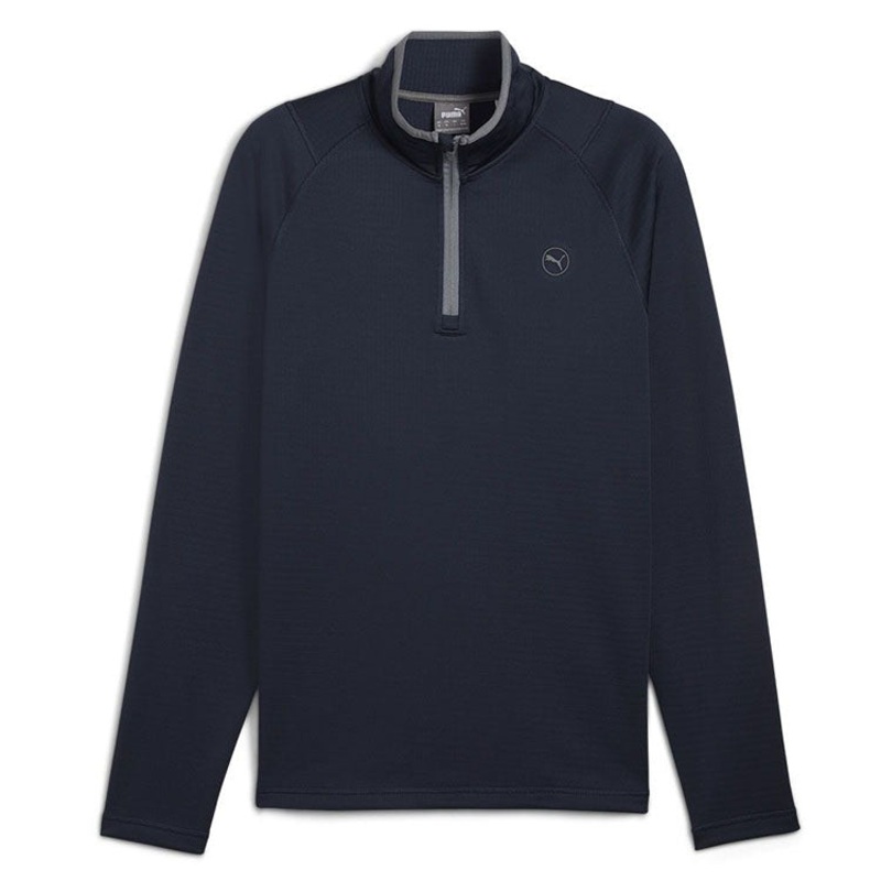 Puma Waffle Fleece Golf Pullover