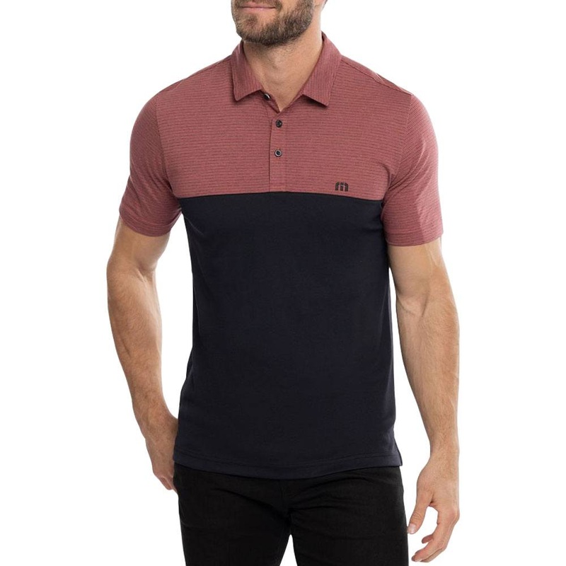 TravisMathew Riverbank Golf Polo Roan Rogue – FW22 Men